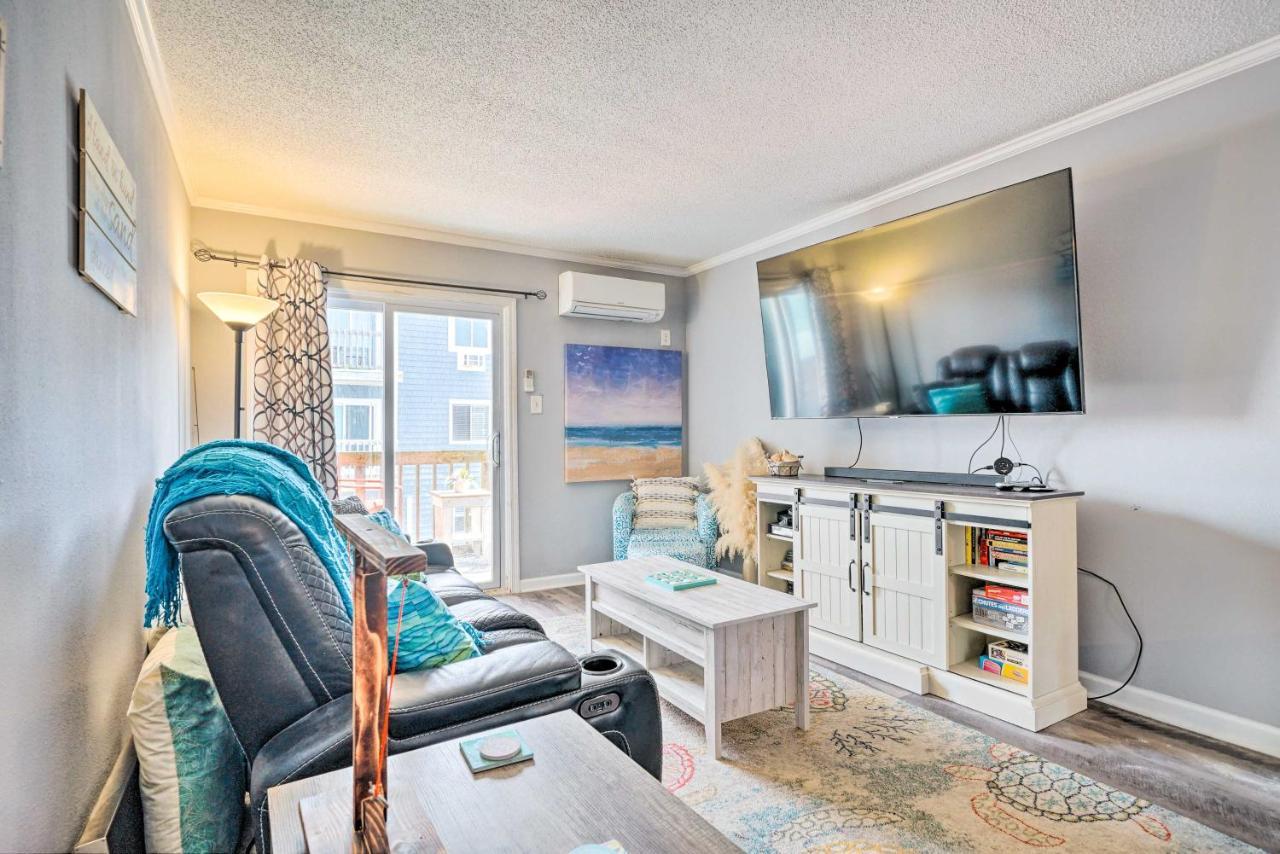 North Topsail Condo - Steps To Beach! Норт-Топсейл-Бич Экстерьер фото