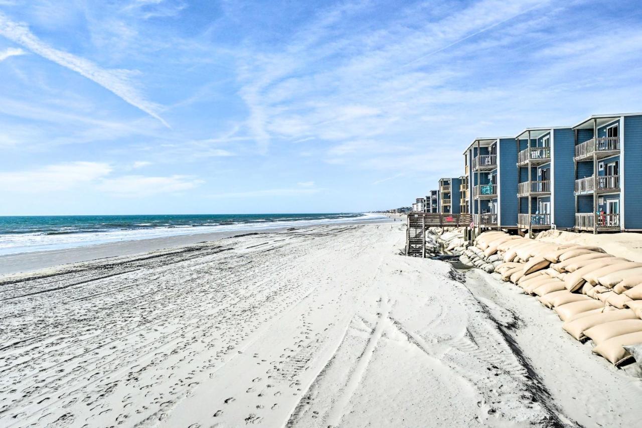 North Topsail Condo - Steps To Beach! Норт-Топсейл-Бич Экстерьер фото